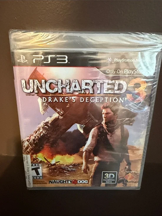 New in Sealed Pkg.-Uncharted 3: Drake’s Deception for PlayStation-PS3