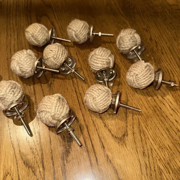Cabinet Pull Door Handle knob Decorative Set of 10 piece Lot
