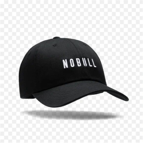 NOBULL Black Baseball Cap Unisex NWOT
