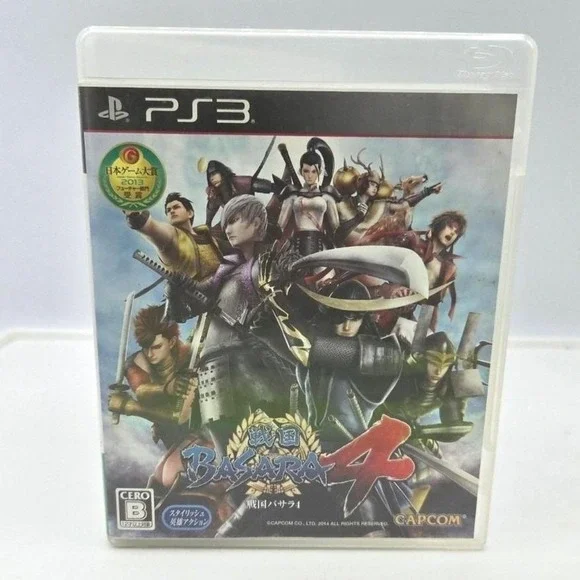 Sengoku Basara 4 - PS3 (Japan Import NTSC-J, Cero B) CIB