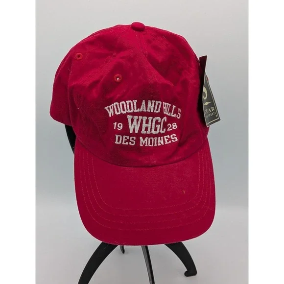Gear‎ For Sports Golf Hat - Red - Woodland Hills GC Iowa OSFM NWT