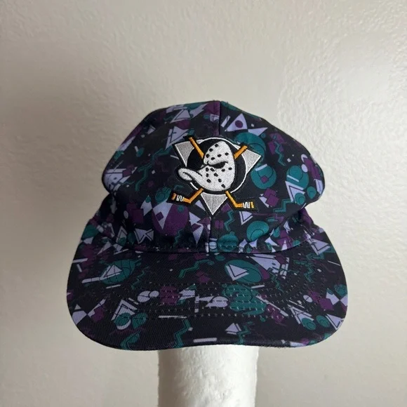 Mighty Ducks Hat Vintage OSFM