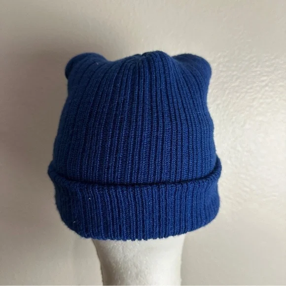 Blue Beanie Hat Unisex Warm