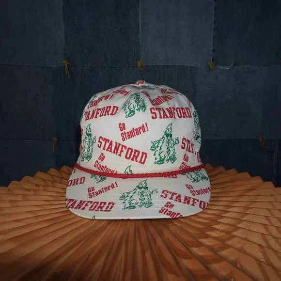 OSFA - Vintage Y2K American Vintage Hats stanford aop