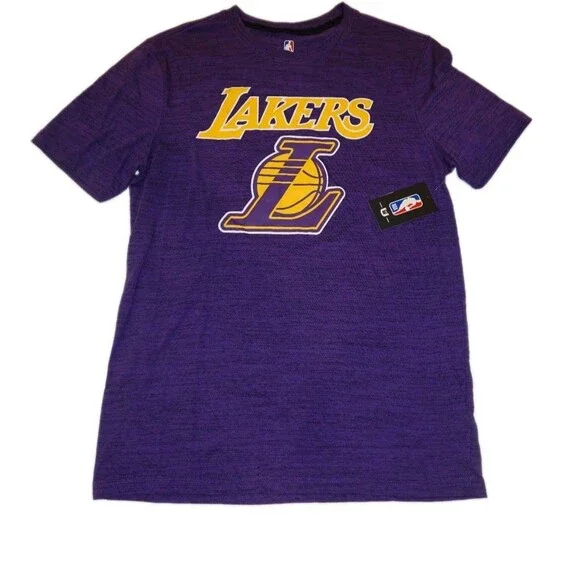 Los Angeles Lakers Men's Medium NBA Basketball cotton T Shirt NWT