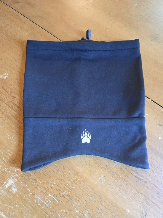 Black Fleece Convertible  Neck Gaiter