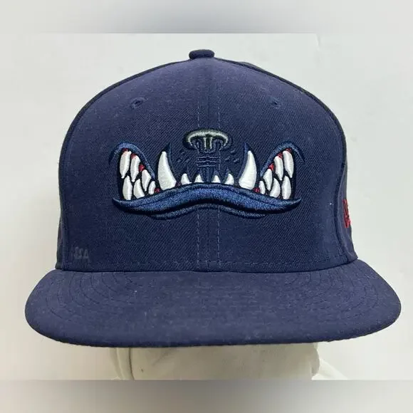 Game Used New Era 59Fifty Mahoning Valley Scrappers Fitted Hat Size 7