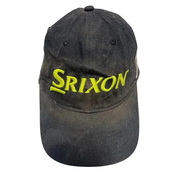 Srixon Z Star CapHat Adjustable Strap Tour Yellow 100% Cotton