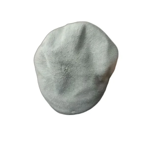 Kangol Tropic 504 Ivy Flat Cap Light Blue Size Large Newsboy Golf Hat