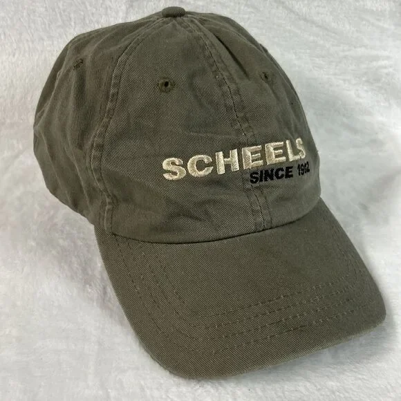 Scheels Mens Hat Adjustable Ball Cap Baseball Sporting Goods