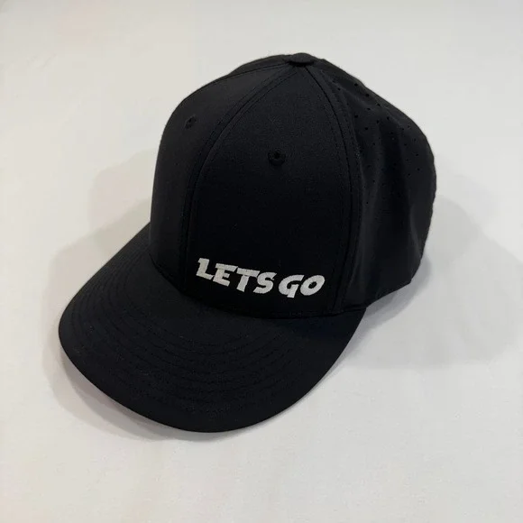 Richardson PTS30 Performance Team Series Men LG-XL‎ Black LETS GO Hat | Sporty