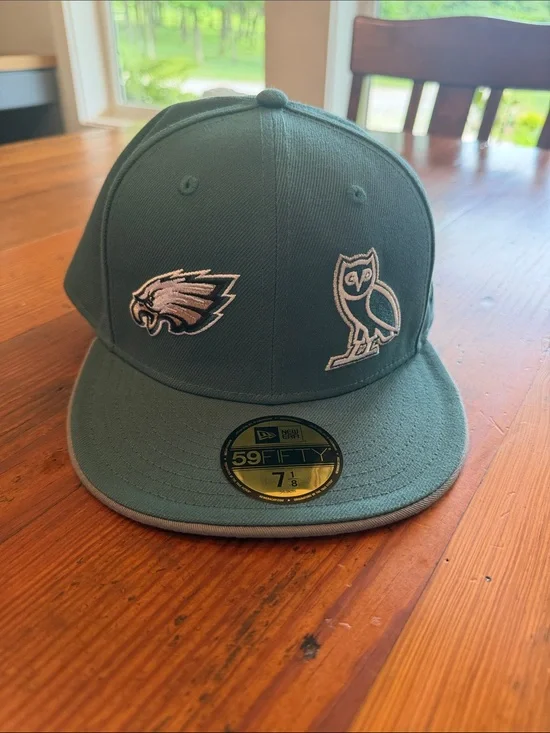 New Era Green Philadelphia Eagles x OVO 59FIFTY Fitted Cap