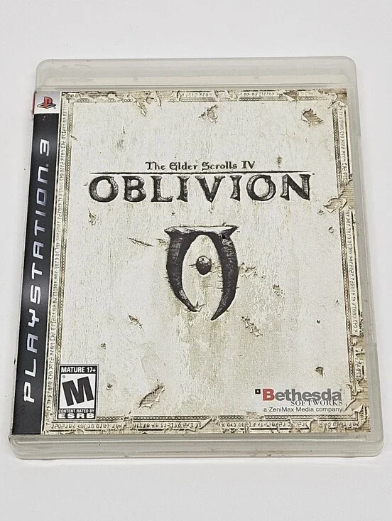 The Elder Scrolls IV: Oblivion CIB PS3 Playstation 3 Retro Fantasy Action RPG