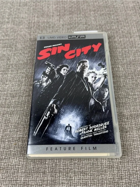 PSP UMD Frank Miller’s Sin City (UMD-Movie, 2005) Complete Tested