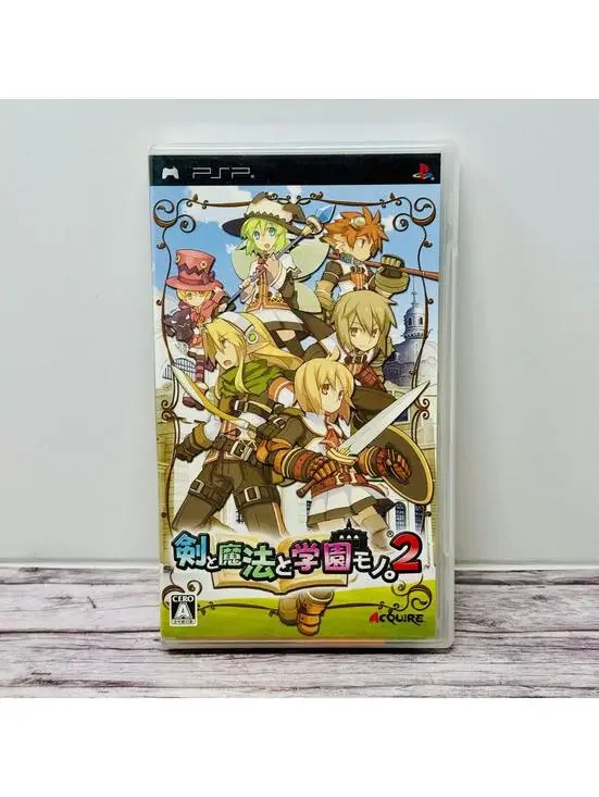 Ken to Mahou to Gakuen Mono 2 PSP Game Japan Import US Seller