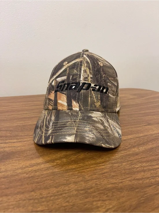 Snap-on Camo Hat Snap Back