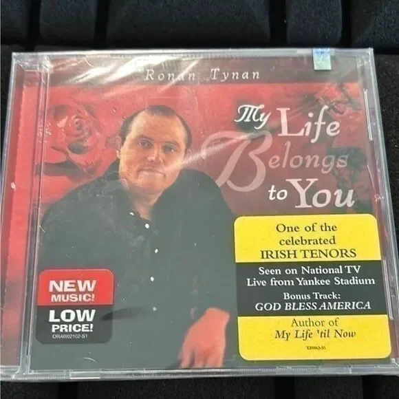 My Life Belongs to You Ronan Tynan Irish Tenor CD sealed.