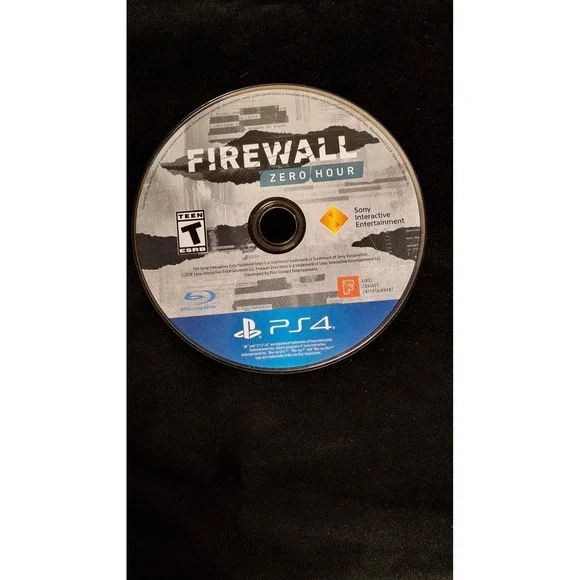Firewall Zero Hour PS4 PlayStation 4VR Tactical Shooter Video GameDisc Only(ele)