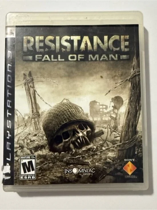 Resistance Fall of Man PS3 Complete w/ Case Manual Inserts