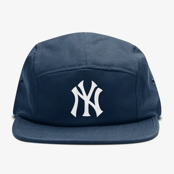 Yankees Navy Five-Panel Camp Hat