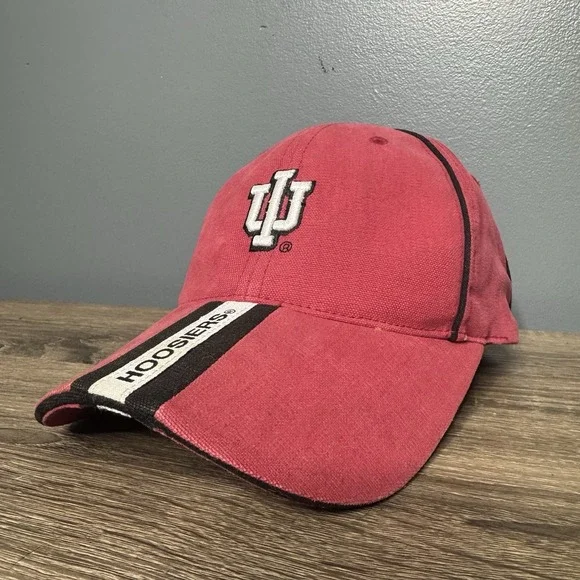 STARTER‎ Indiana Hoosiers University Striped Snapback Hat
