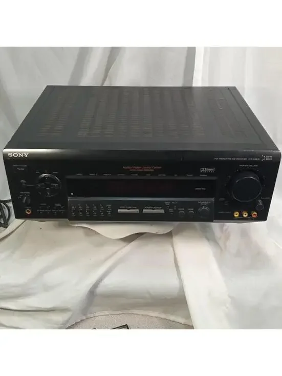 Sony STR-DE915 AM FM Stereo AV Receiver Home Theater Surround Sound Black Tested
