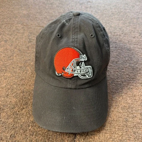 Cleveland Browns Hat 47 Brand Clean Up Brown NFL Adjustable Dad Cap OSFA