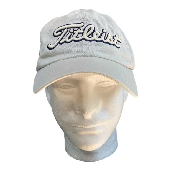 George Bush Cape Arundel Classic Titleist Cotton Cream Hat EUC