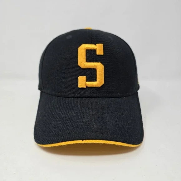 Reebok Pittsburgh Steelers NFL Hat Mens Black Yellow Adjustable Baseball Cap