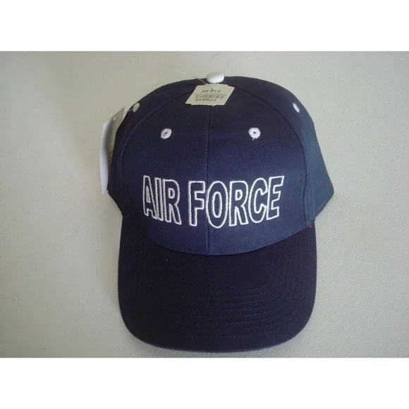 AIR‎ FORCE   STRAPBACK  DEADSTOCK HAT CAP VINTAGE BX1 BEACH GOLF