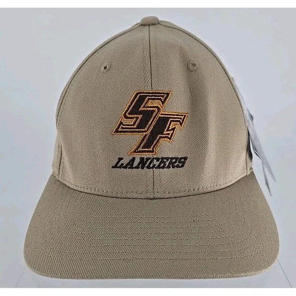 FlexFit SF Lancers Logo Hat‎ Cap Tan NWT Small To Medium Fit