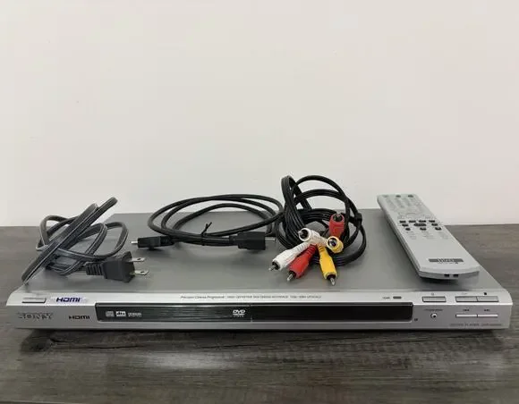 Sony DVP-NS75H DVD Player – Complete Set with Original Remote & HDMI/AV Cables