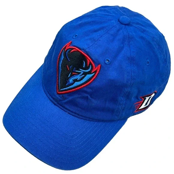 DePaul Blue Demons Hat Cap Strap Back Blue Adjustable Dad NCAA Collage Adult