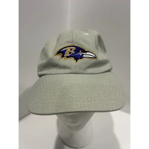 Baltimore Ravens NFL Hat Cap Adjustable Gray‎ Football Fan Apparel