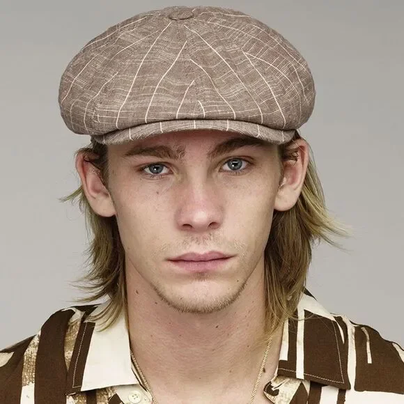 Bailey Men's‎ Helios Newsboy Flat Cap Leif Nwt