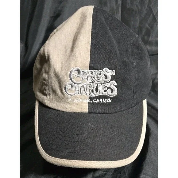 Carlos N‎ Charlie's PLAYA DEL CARMEN Mexico Hat Strapback Vacation Resort Beach