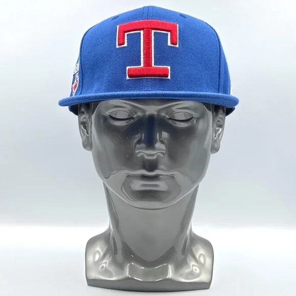 Texas Rangers New Era‎ 9FIFTY Snapback Hat Blue Big League Chew Side Patch Cap