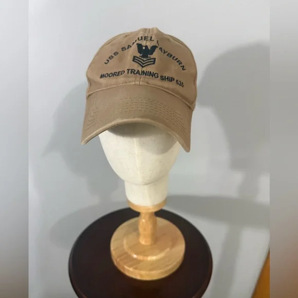 USS Samuel Rayburn MTS-635 Navy Veteran Moored Training Ship Rothco‎ Hat Cap