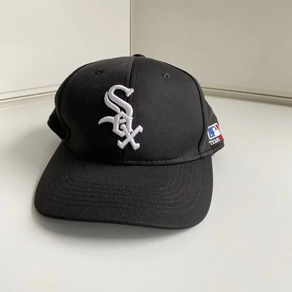 MLB White Sox Baseball‎ Cap Black Hat Youth OC Sports