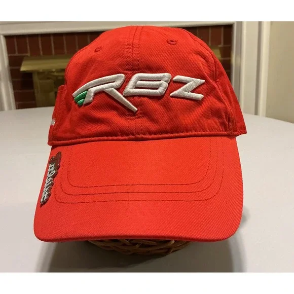 TaylorMade RBZ RocketBallz Golf Hat Red Adjustable Titleist‎ Pin Ball Marker