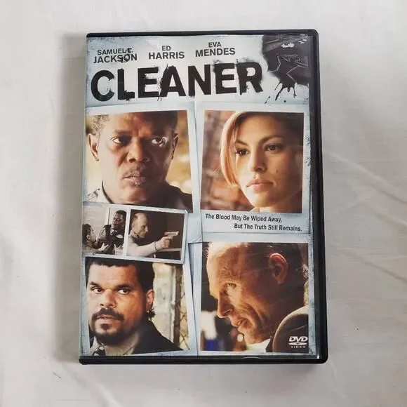 Cleaner DVD (2007) Samuel L. Jackson Ed Harris Eva Mendes Crime Drama Mystery