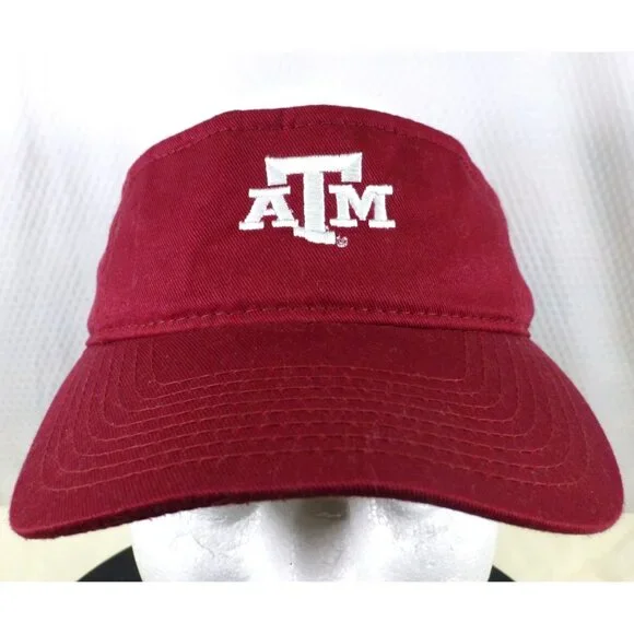Texas A&M‎ Class Of 64 Maroon Visor Hat Adjustable Strap Retro Style