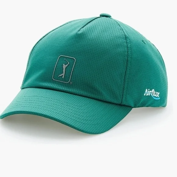 NEW! PGA Airflux Mesh Golf Baseball Cap.