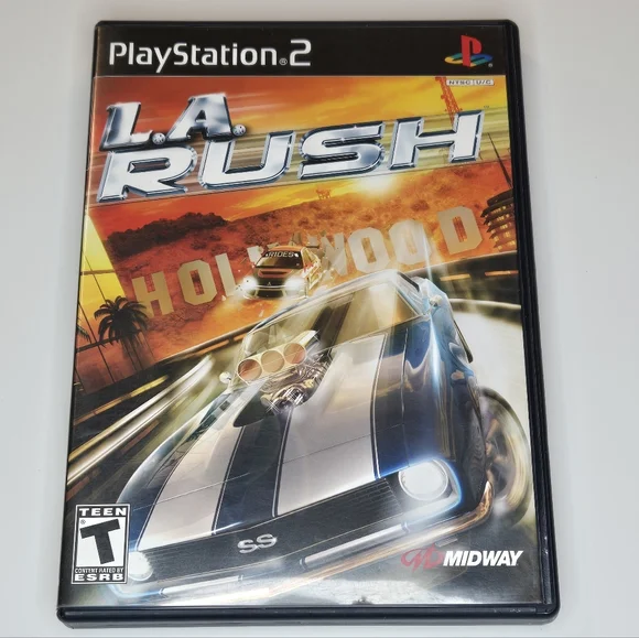 LA Rush for PlayStation 2 - Black
