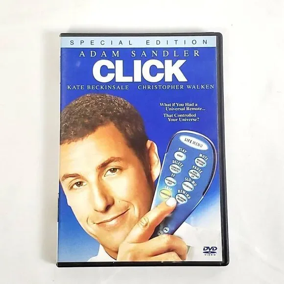 Click DVD Special Edition Adam Sandler Kate Beckinsale Comedy
