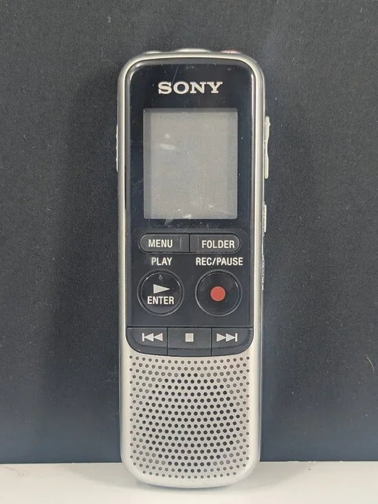 Sony IC Recorder ICD-BX140 4GB Digital Mini Recorder - Tested