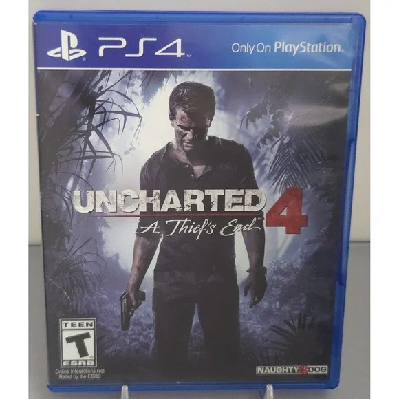 Uncharted 4: A Thief's End (Not For Resale) PlayStation 4 (PS4) - CIB & Tested