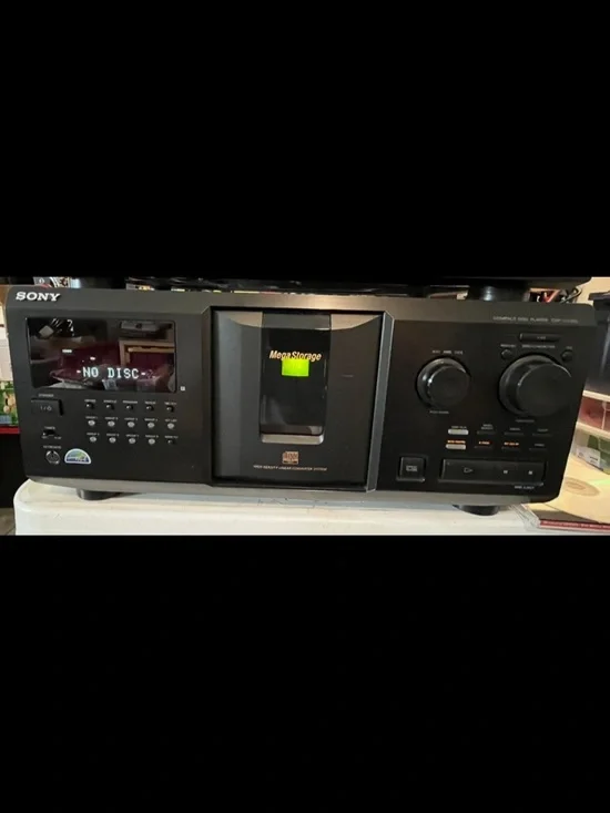 Sony CDP-CX355 300 Disc Mega Storage CD Changer: Works 100% / No Remote