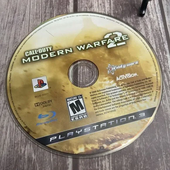 Call Of Duty: Modern Warfare‎ 2 For PlayStation 3 PS3 *Disk Only*