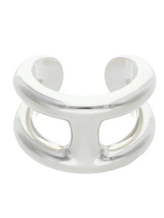 Hermes Osmose PM Silver Ring